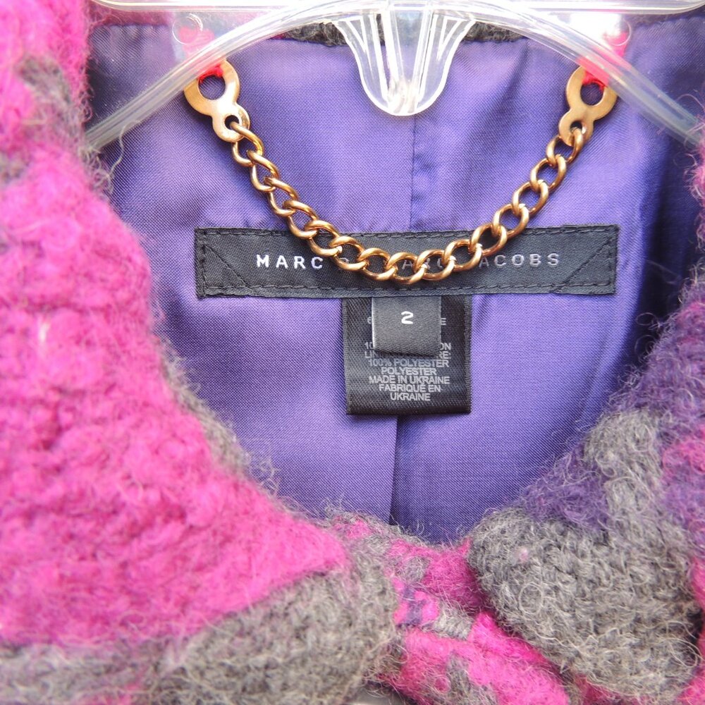 Marc by Marc Jacobs Wool Jacket Size 2 New with Tag - Picture 3 of 7